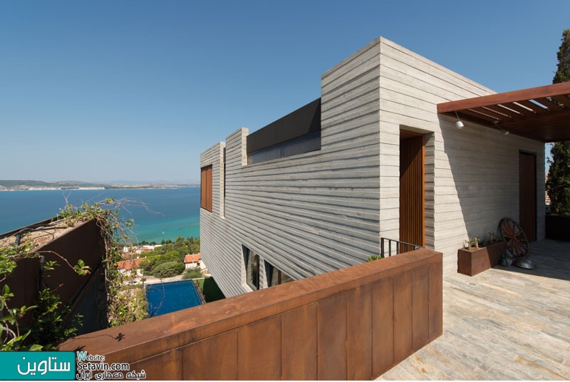 خانه ای از چوب و بتن مشرف به دریای اژه , تیم معماری , Selim Erdil , ترکیه , home of concrete , home , ویلا مسکونی , Aegean Sea , طراحی مسکونی