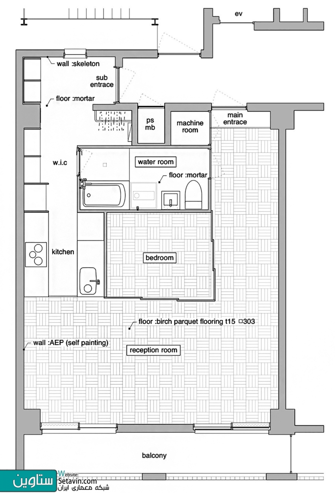 26 نمونه موردی کاربردی از آپارتمانهایی با مساحت کمتر از 50 متر مربع