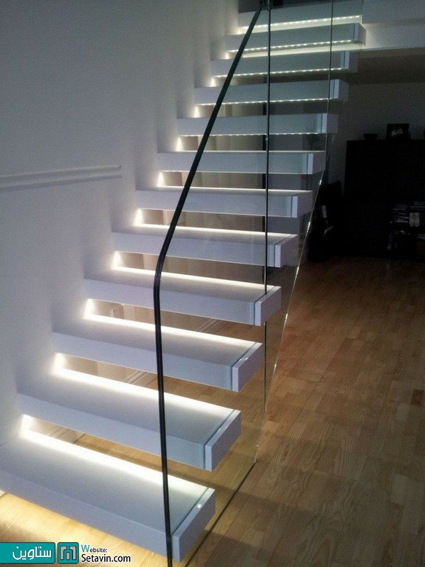 ترفندهایی برای نورپردازی پلکان های داخلی