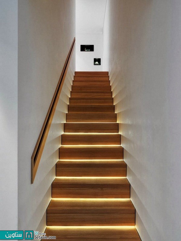 ترفندهایی برای نورپردازی پلکان های داخلی