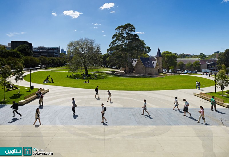 طراحی منظرفضای دانشگاهی Darlington سیدنی
