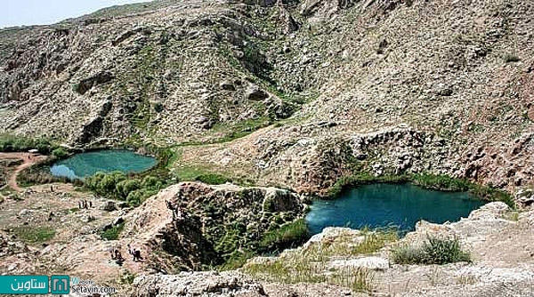 نادرترین دریاچه کشور ،دریاچه دوقلوی سیاه گاو