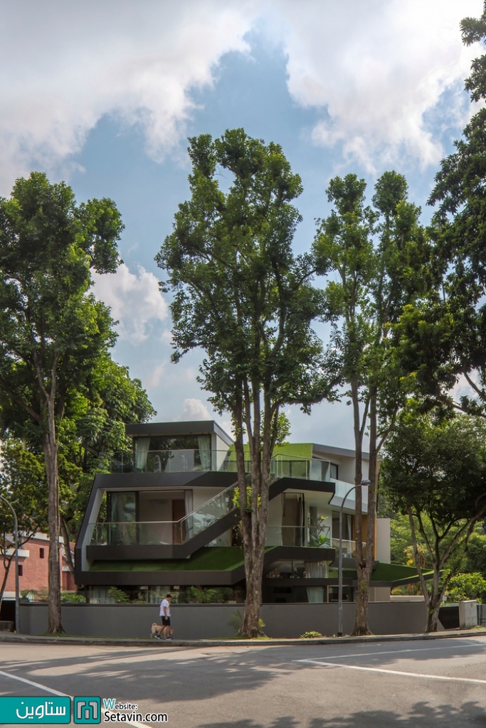 خانه , Trevose ، تیم طراحی , A D LAB ، سنگاپور , معماری پایدار , معماری سبز , ویلا , مسکونی , خانه سبز , Project , Houses , Singapore , ستاوین