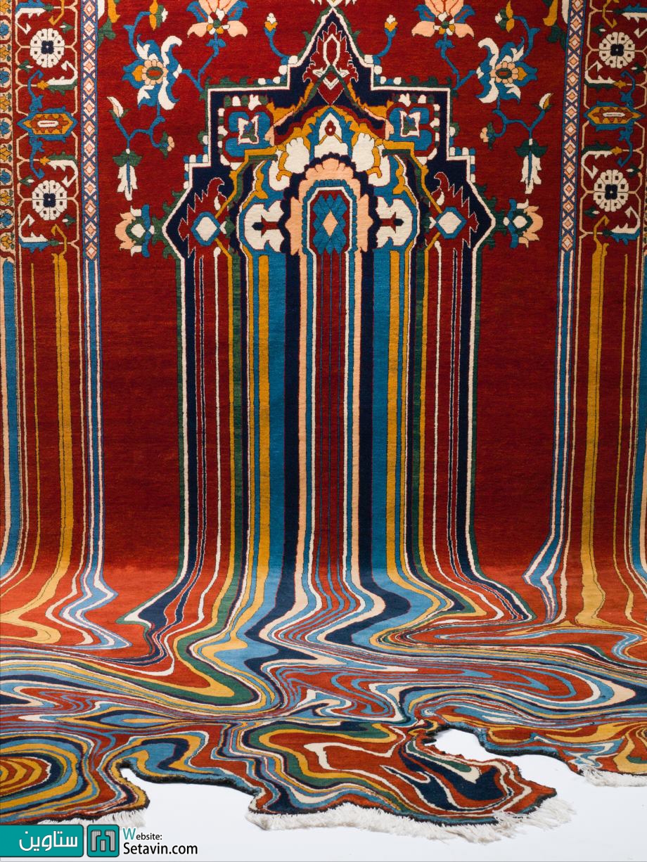 فرشی مدرن با الهام از الگوهای سنتی