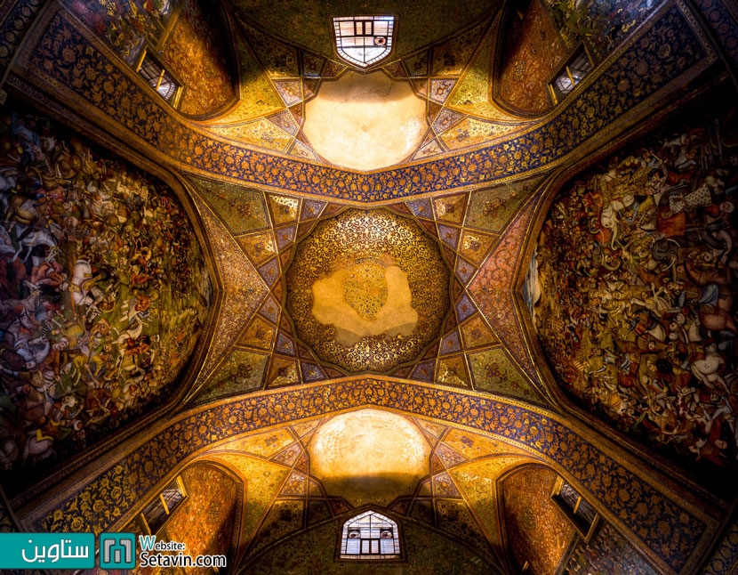 سقف در بناهای تاریخی ایران