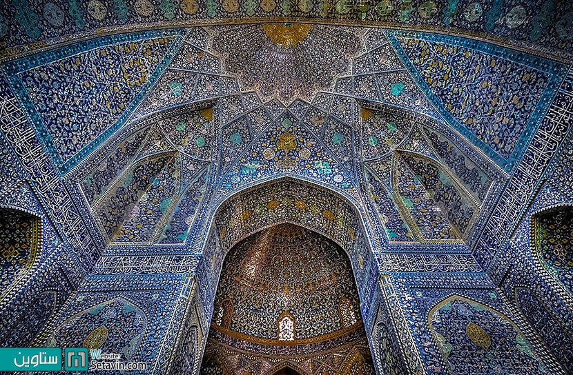 تصاویری زیبا از سقف بناهای تاریخی ایران