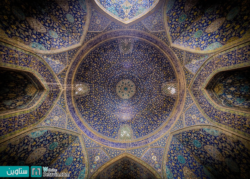 تصاویری زیبا از سقف بناهای تاریخی ایران