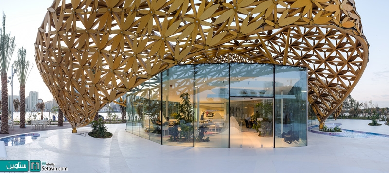 طراحی غرفه پروانه ای ،اثر استودیو 3deluxe ،امارات