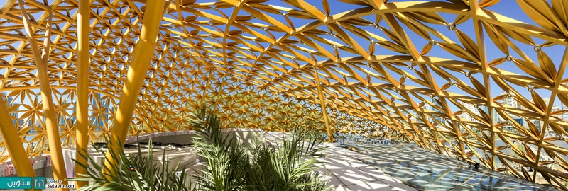 طراحی غرفه پروانه ای ،اثر استودیو 3deluxe ،امارات