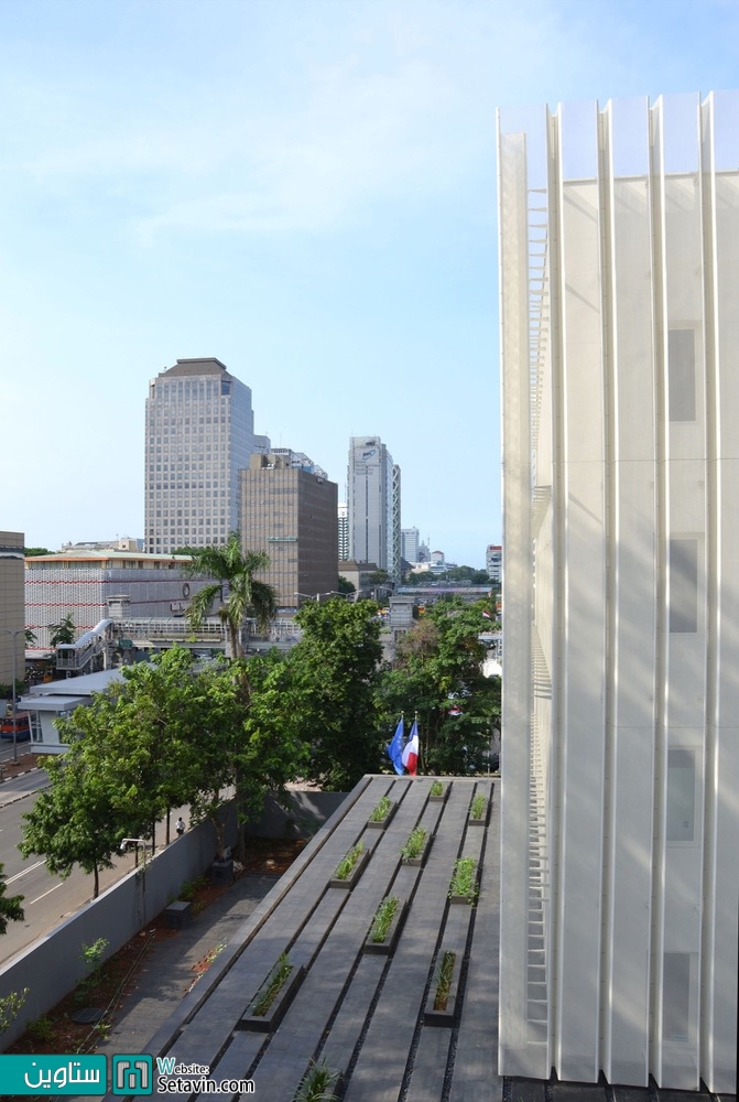 سفارت فرانسه در جاکارتا , اثر تیم طراحی Segond-Guyon , اندونزی , سفارت فرانسه , جاکارتا , تیم طراحی , Segond-Guyon , Embassy of France , Embassy , France