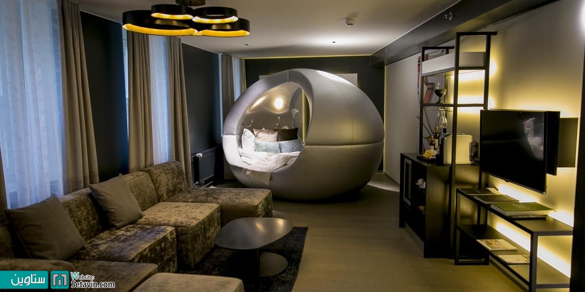12 اتاق خواب رویایی در هتلها و استراحتگاههای جهان