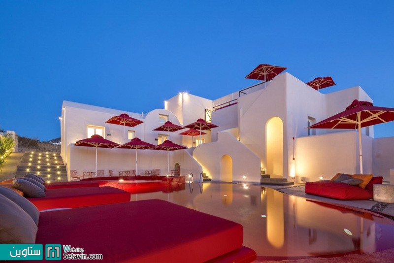 نگاهی به هتل Art ،واقع در جزیره یونانی سانتورینی
