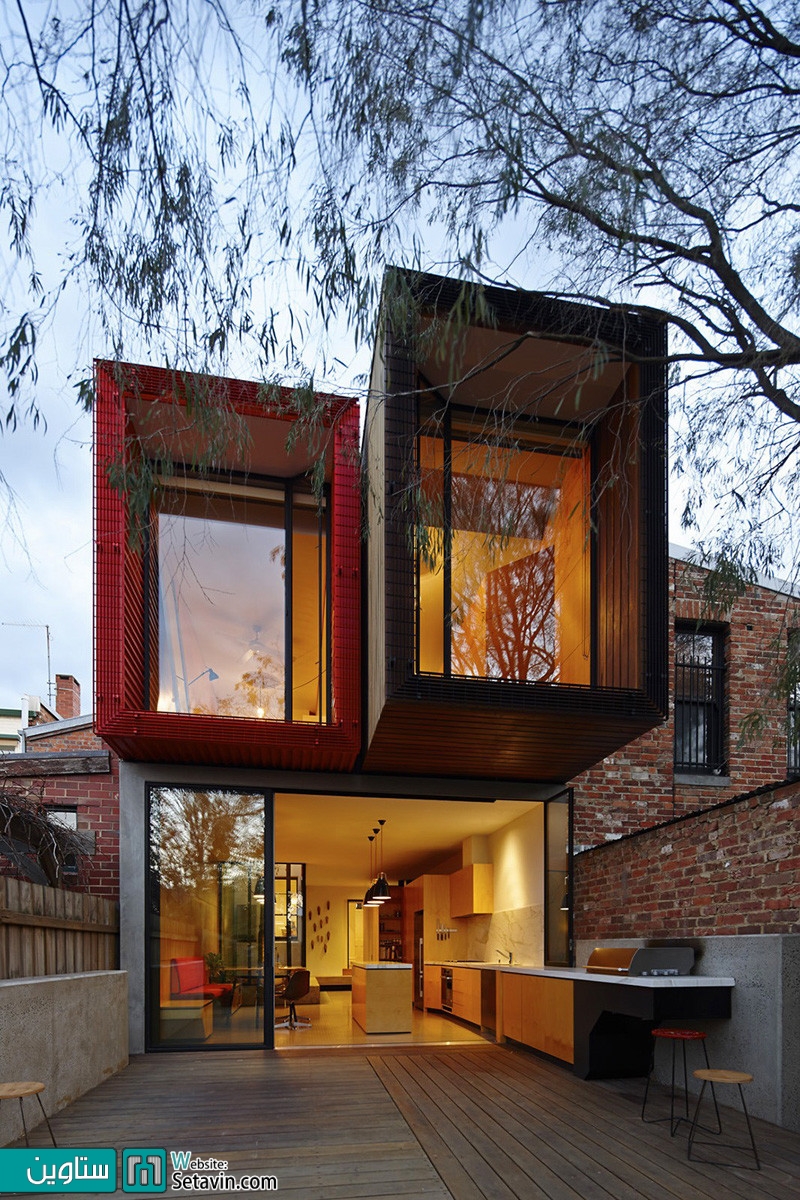 طراحی خاص فضای آشپزخانه خانه ای واقع در ملبورن استرالیا