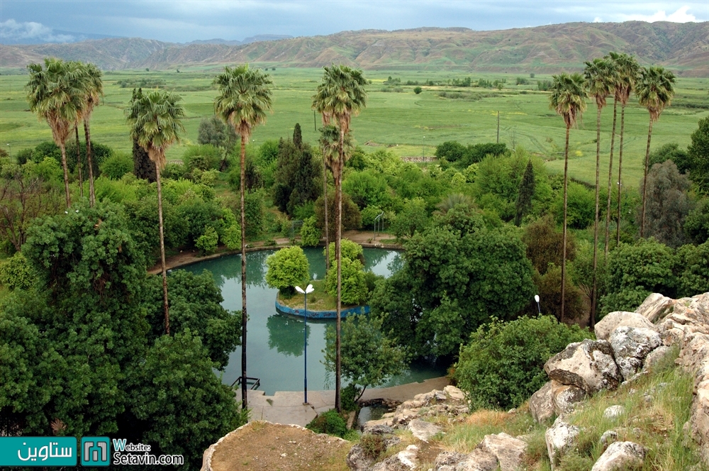 باغ توریستی چشمه بلقیس چرام
