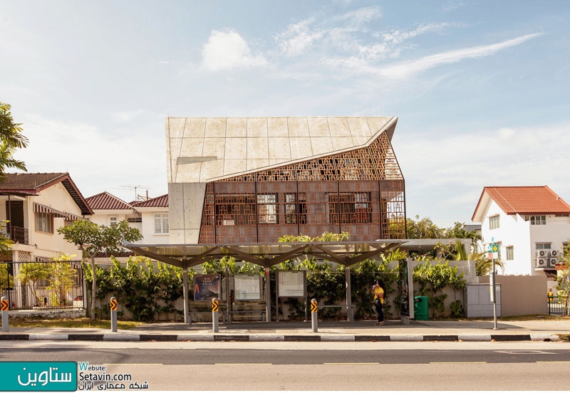 پوسته منحصر به فرد نما از چوب ساج , تیم طراحی , Aamer Architects , بالی , پوسته منحصر به فرد  ,نما , چوب ساج , ساج , طراحی نما , Natural Light , Ventilation