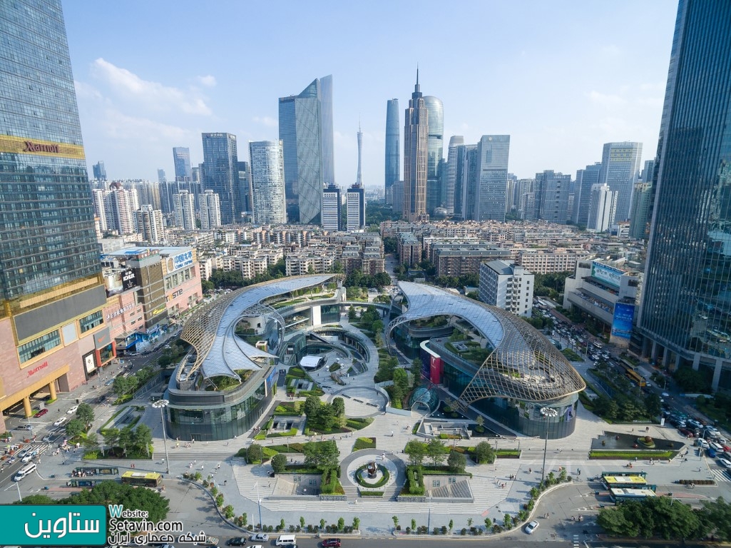 مرکز شهر تجاری , Parc Central , تیم طراحی , Benoy , چین ,  Central Business District , CBD ,  Guangzhou , مرکز تجاری , منطقه تجاری