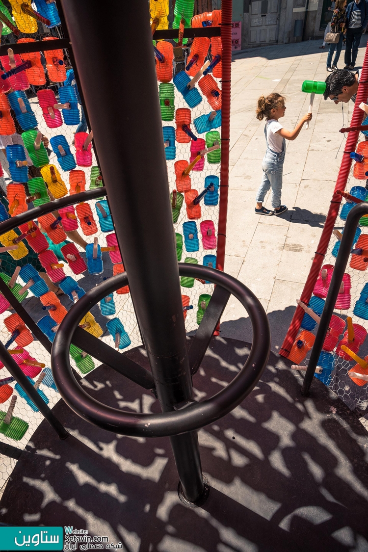 چرخ و فلک GIRA ,ایده ای خلاقانه در محیط شهری