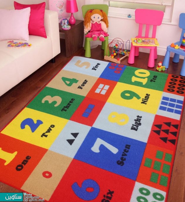 فرشهای خلاقانه اتاق کودک