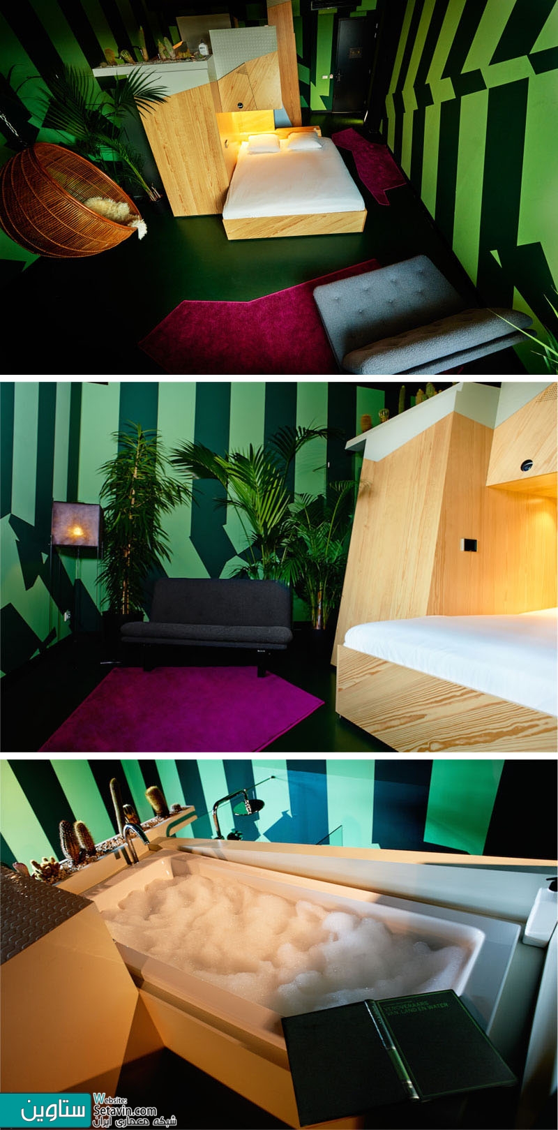 هتل Volkshotel , طراحی , 9 اتاق , 9 طراح , ایده های متفاوت , آمستردام , Designer , Hotel , Amsterdam , هتل , طراحی هتل , طراحی اتاق هتل