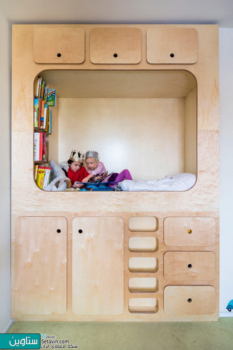 ایده های طراحی اتاق خواب کودک ،مکانی دنج برای بازی و کتاب خواندن