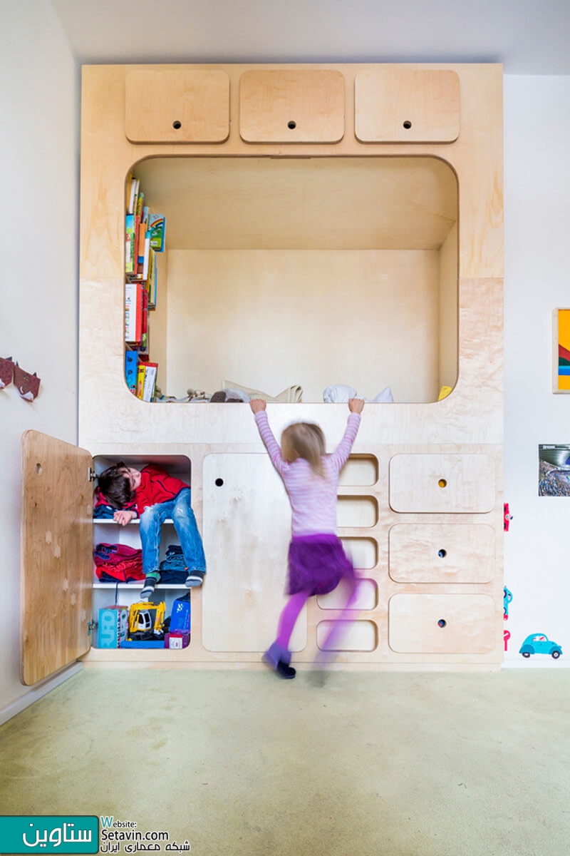 ایده های طراحی اتاق خواب کودک ،مکانی دنج برای بازی و کتاب خواندن
