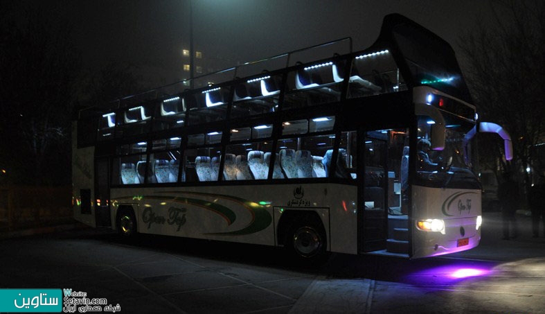 اتوبوس‌های دو طبقه گردشگری در تهران