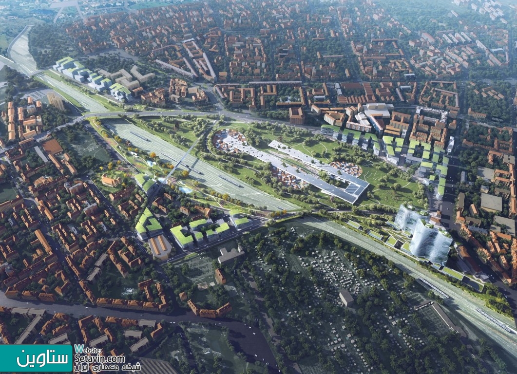رونمایی , طرح پیشنهادی MAD , ویرانه های راه آهن میلان , معماران MAD , راه آهن میلان , Milan , Dilapidated Railyards , میلان , طرح شهری , MAD Unveils Proposal