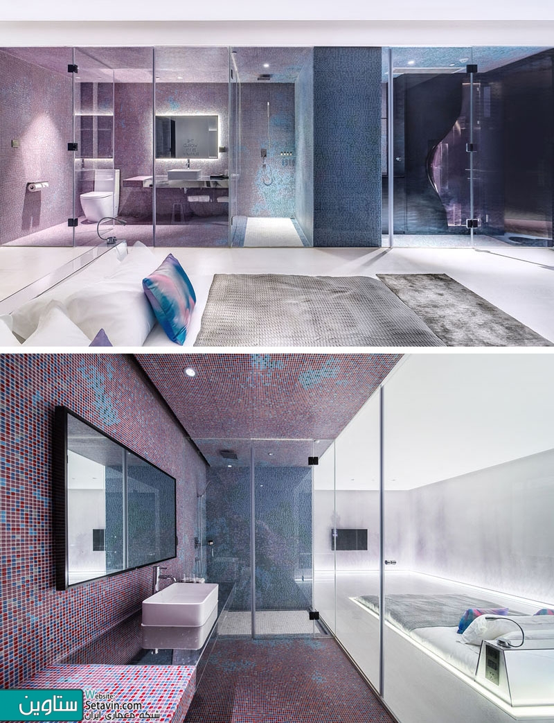 طراحی اتاق خواب متفاوت هتلی در چین