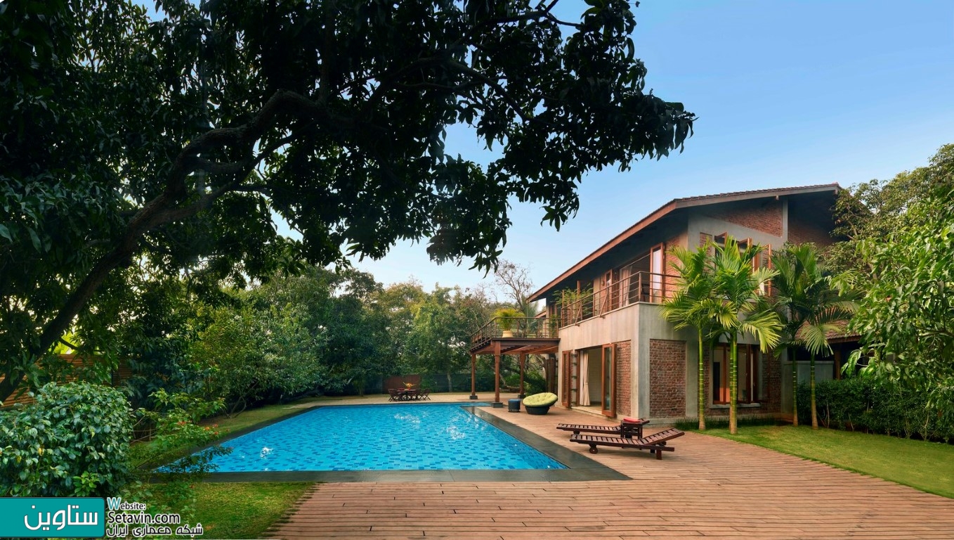 طراحی خانه مسکونی با الهام از درخت انبه , طراحی خانه , مسکونی , درخت انبه , انبه , Mango House , معماران Studio PKA , هندوستان  , ستاوین , هند