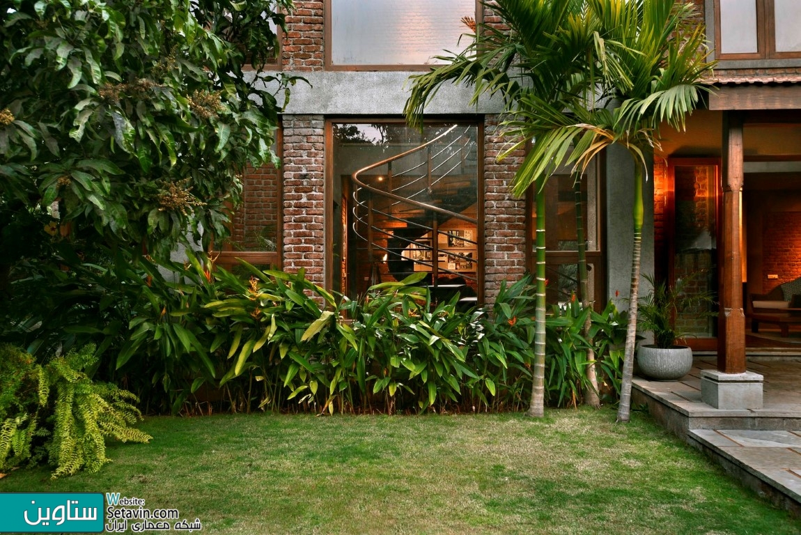 طراحی خانه مسکونی با الهام از درخت انبه , طراحی خانه , مسکونی , درخت انبه , انبه , Mango House , معماران Studio PKA , هندوستان  , ستاوین , هند