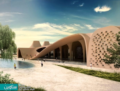 ترجمه‌ای از  زوروفیک  در یک پروژه معماری ایرانی