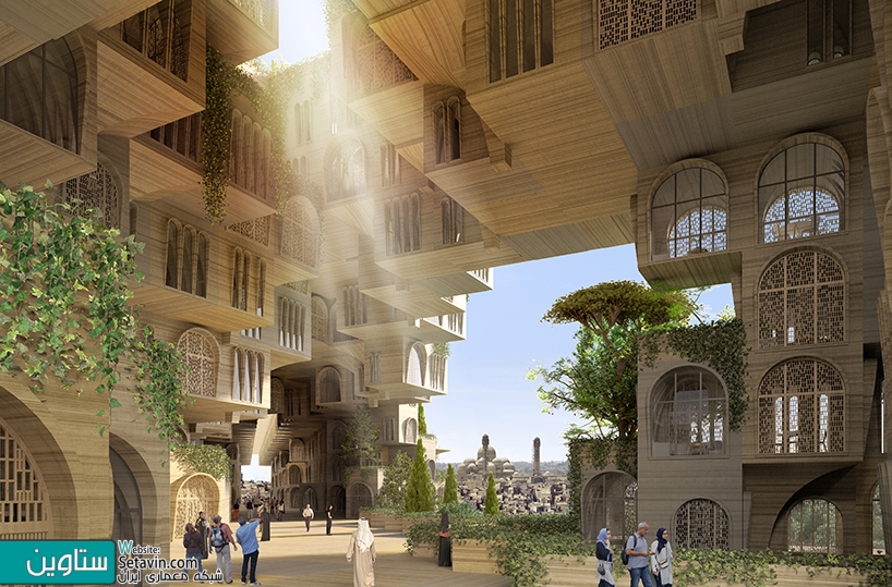 کانسپت قرون وسطایی برای طرح بازسازی شهر موصل