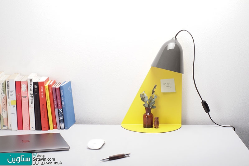شلف نورانی،لامپ متفاوت طراحی شده توسط Jong-su Kim