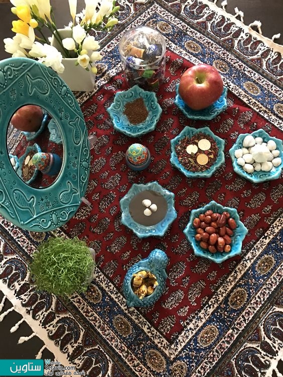 انواع ظروف مورد استفاده در سفره هفت سین ایرانی