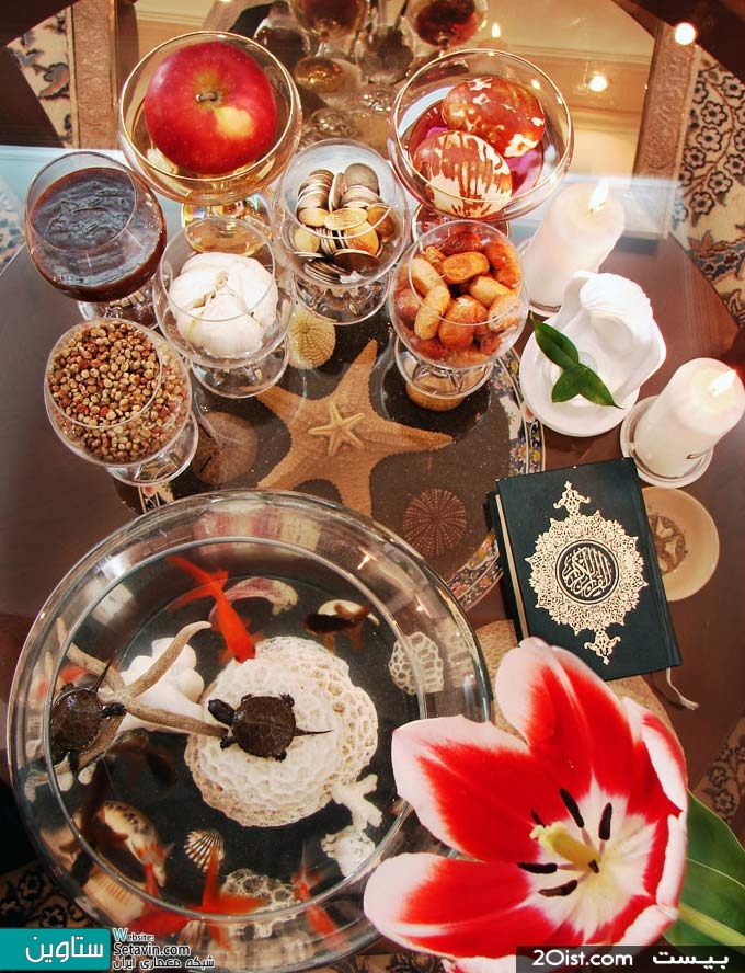 انواع ظروف مورد استفاده در سفره هفت سین ایرانی