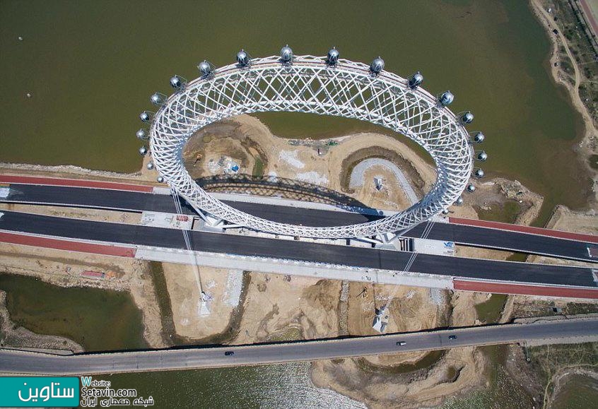 افتتاح بزرگترین چرخ فلک بدون چرخ‌دنده جهان