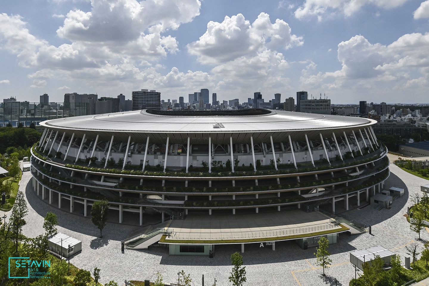 ورزشگاه ملی ژاپن ، میزبان اصلی بازی‌های المپیک توکیو ,  ورزشگاه ملی , ژاپن ، میزبان اصلی , بازی‌های المپیک , توکیو , المپیک توکیو , ورزشگاه , استادیوم , المپیک 2021 , ستاوین , رویداد های معماری ,