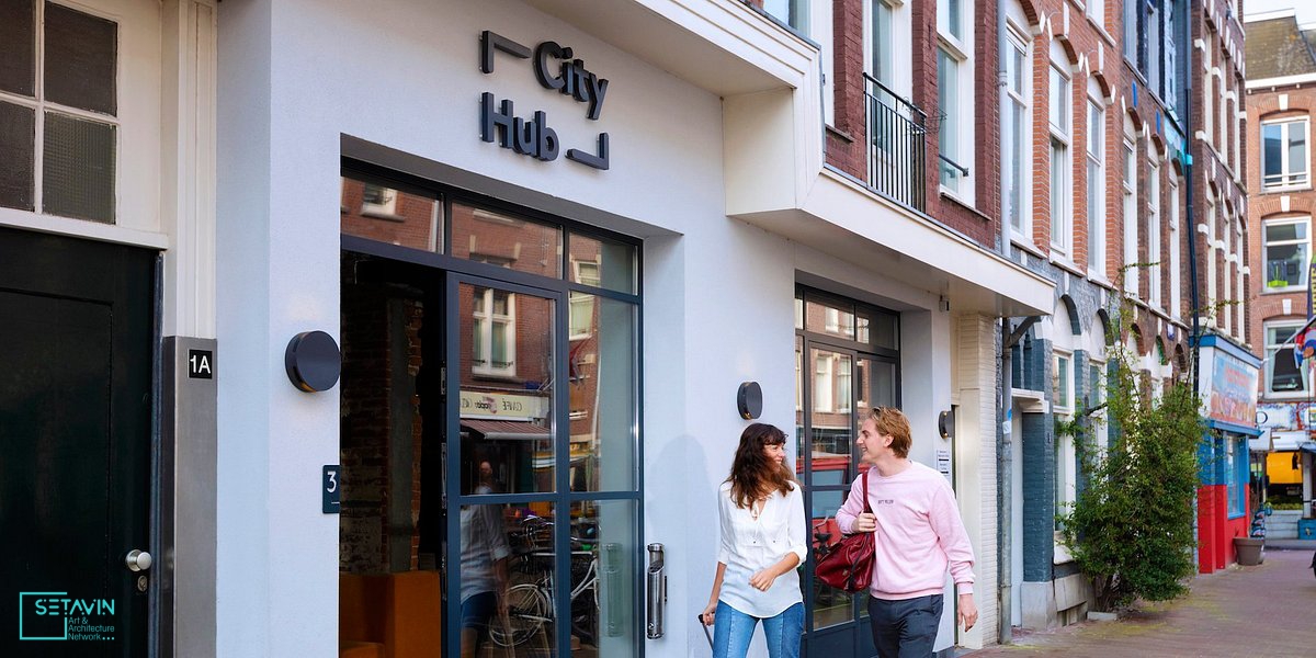هتل CityHub ، هلند ، آمستردام , طراحی هتل , هتل , مسافرخانه , متل , کپسول , سیتی هاب ,  فضای خواب , شبکه هنرو معماری ستاوین , شبکه هنرو معماری , ستاوین