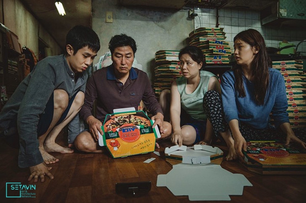 نگاهی به فیلم انگل،فیلمی که روایتگر طبقات اجتماعی از طریق معماری است.