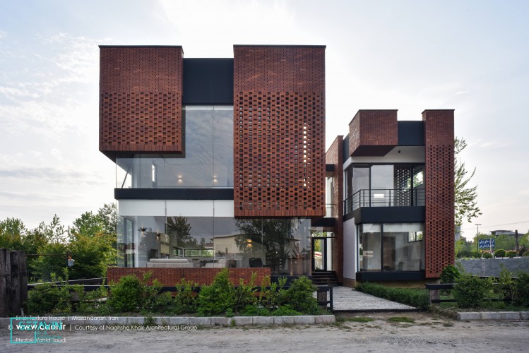 خانه آجری مازیار،اثر شرکت معماری نقش خاک،مازندران