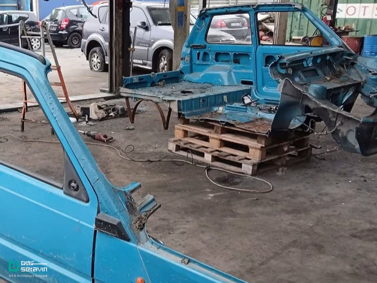 باریکترین فیات پاندای جهان