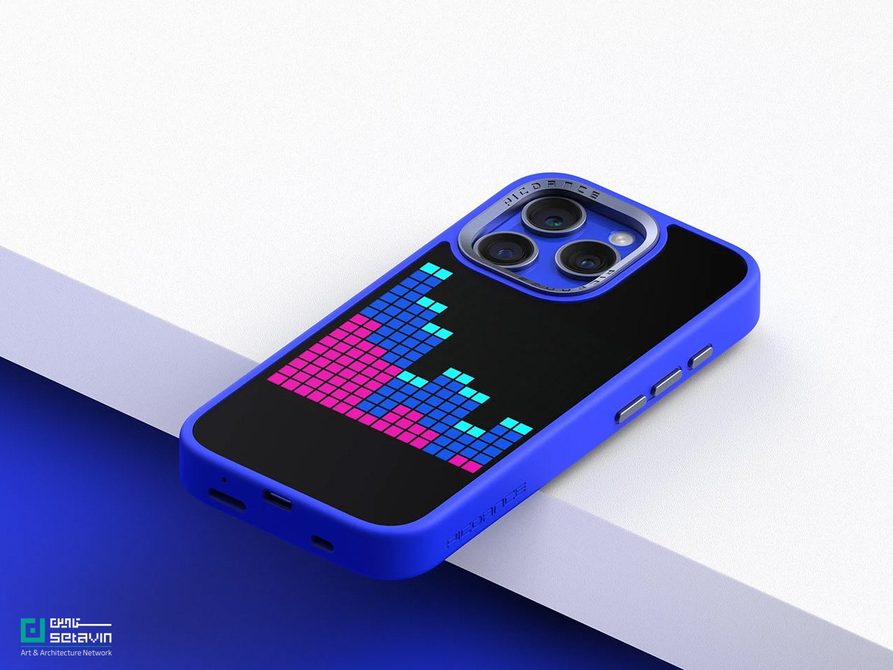 قاب هوشمند Picdance؛ نمایشگر LED پیکسلی آیفون