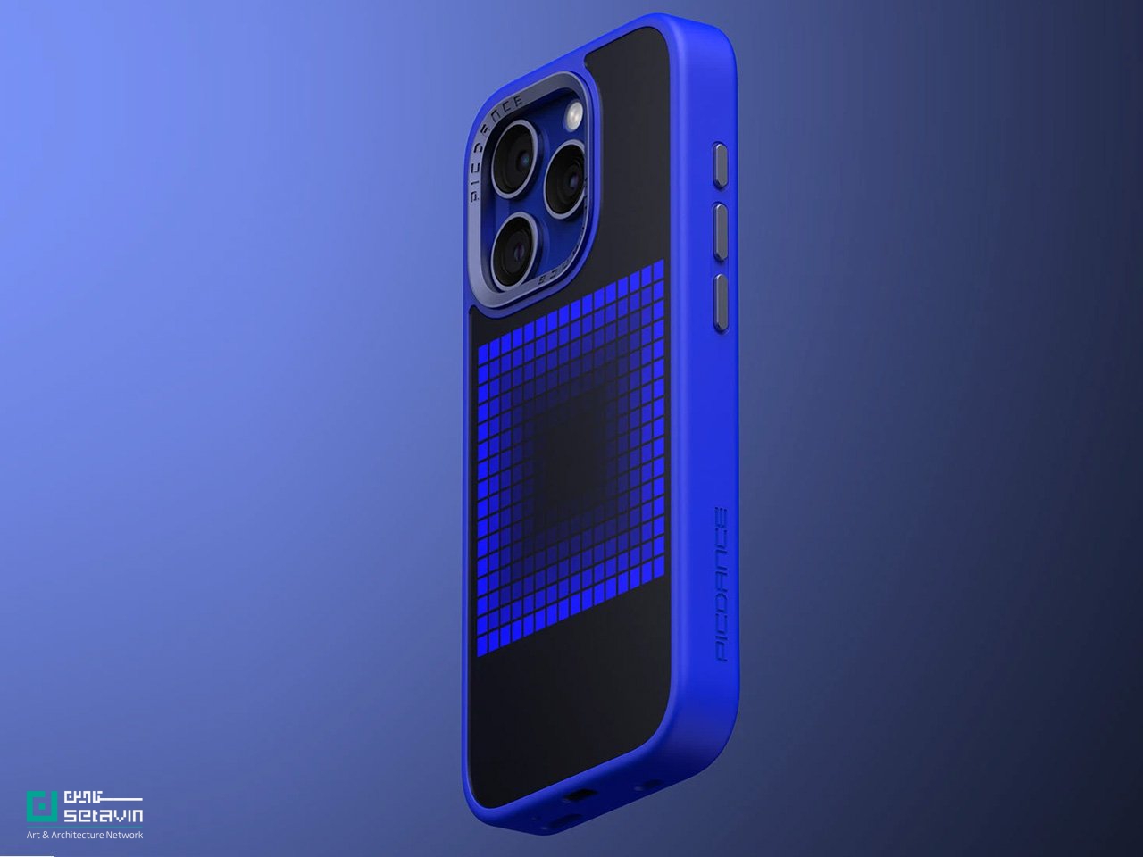 قاب هوشمند Picdance؛ نمایشگر LED پیکسلی آیفون