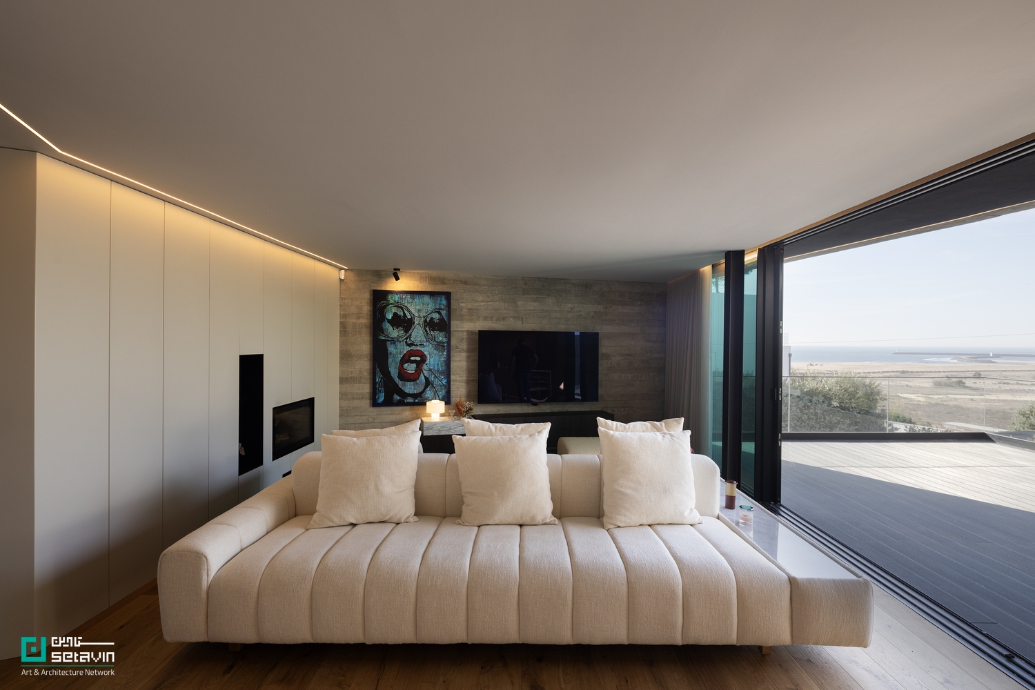 خانه JA مسکونی مدرن اثر تیم معماری eOp  arquitectura e design واقع در پرتغال