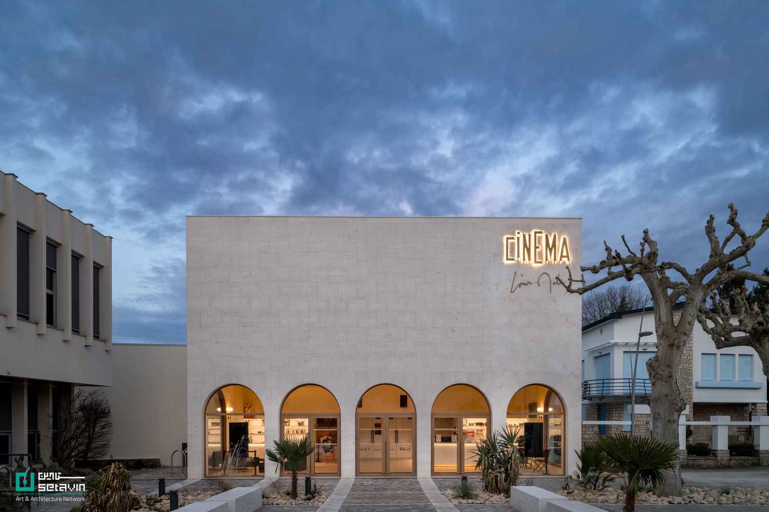 سینما مدرن Louis Malle اثر تیم معماری Atelier Nastorg و Atelier Revel Architecture واقع در فرانسه منطقه Prayssac