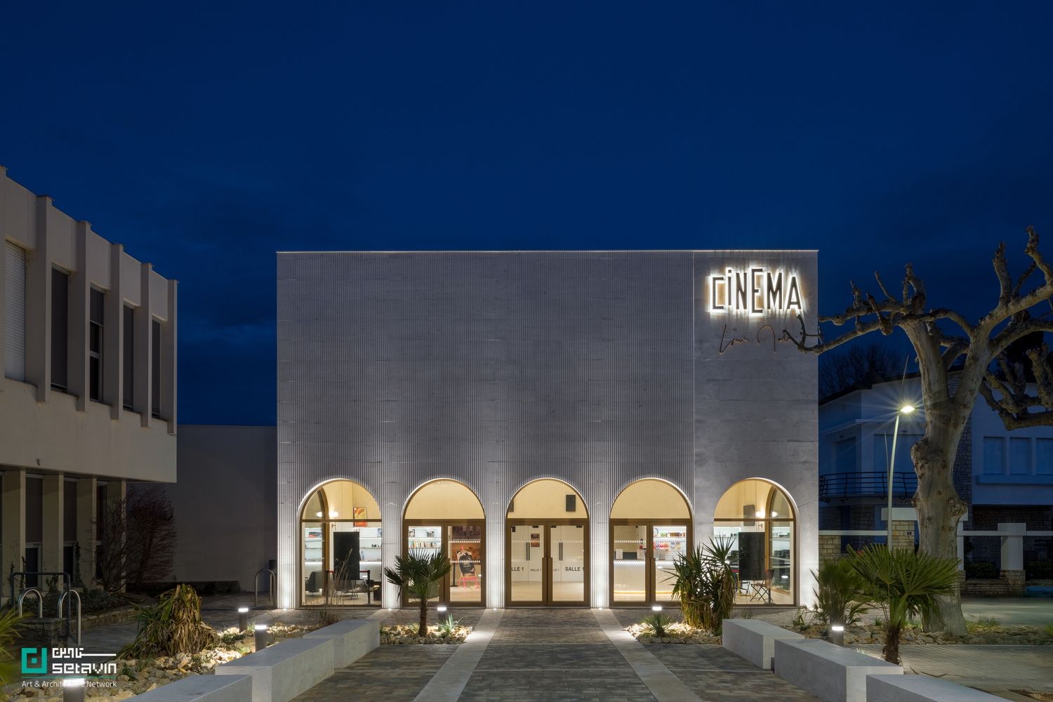 سینما مدرن Louis Malle اثر تیم معماری Atelier Nastorg و Atelier Revel Architecture واقع در فرانسه منطقه Prayssac