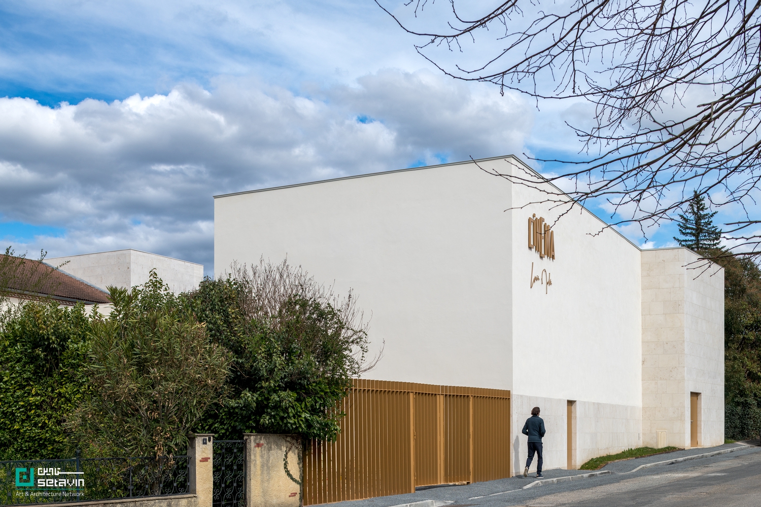 سینما مدرن Louis Malle اثر تیم معماری Atelier Nastorg و Atelier Revel Architecture واقع در فرانسه منطقه Prayssac