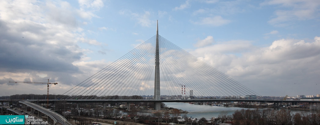 پل کابلی عظیم Ada , تیم طراحی معماری , Arhitektura d.o.o , صربستان , Ada Bridge , Serbia , بلگراد , پل کابلی , بزرگترین پل , پل رودخانه , پل ساوا