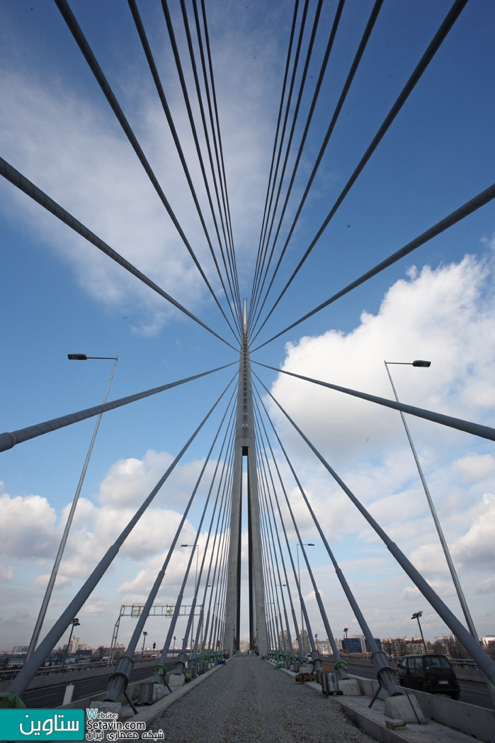 پل کابلی عظیم Ada , تیم طراحی معماری , Arhitektura d.o.o , صربستان , Ada Bridge , Serbia , بلگراد , پل کابلی , بزرگترین پل , پل رودخانه , پل ساوا