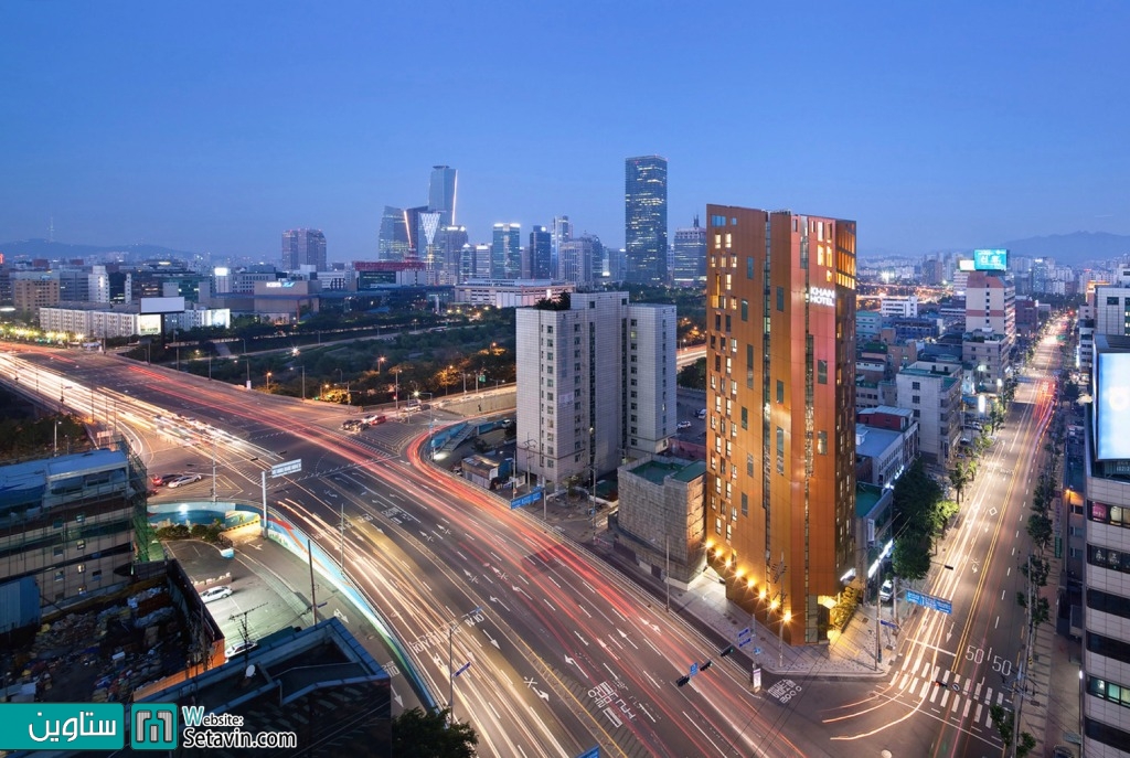 هتل , KHAN , معماری , AIN , کره جنوبی